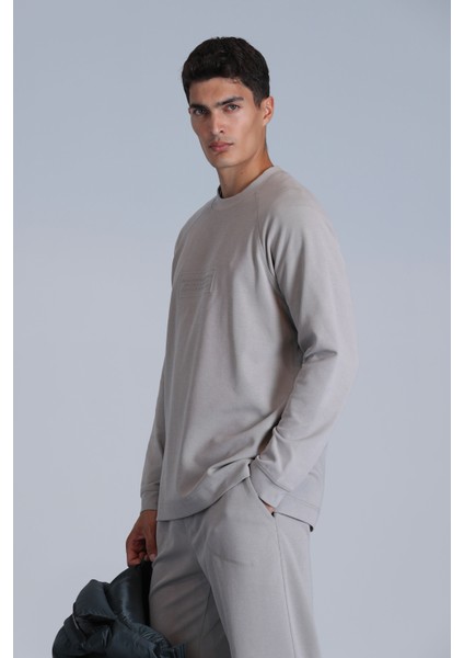 Lınes Erkek Sweatshirt Taş