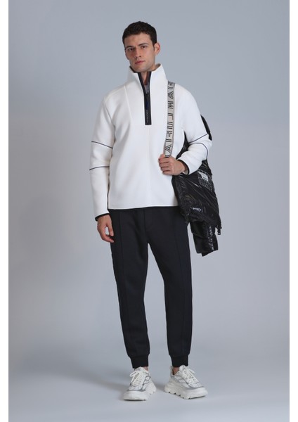 Art Erkek Sweatshirt Siyah