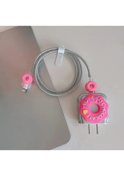 Iphone 18W/20W Uyumlu Şarj Kılıfı, Şarj Kablosu Örme Aparatı, Toparlayıcı, Kablo Koruyucu 5'li Set Şarj Koruyucu fiyatları
