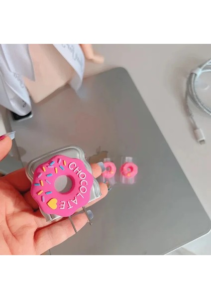 Iphone 18W/20W Uyumlu Şarj Kılıfı, Şarj Kablosu Örme Aparatı, Toparlayıcı, Kablo Koruyucu 5'li Set Şarj Koruyucu modelleri