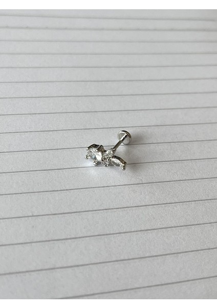 Sunflower Piercing(Arkası Düz)