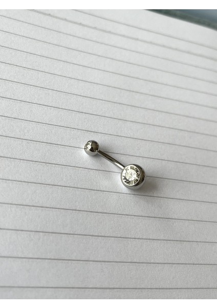 Taşlı Göbek Piercing