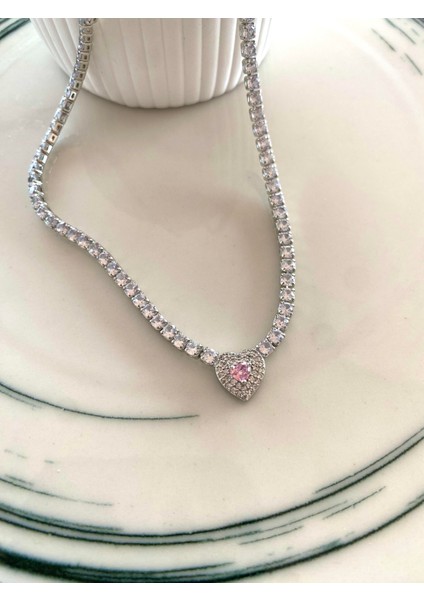 Su Yolu Style Heart Kolye