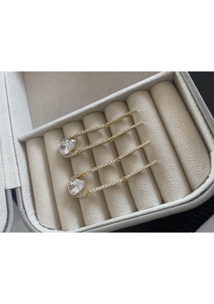 Diamond Dream Sallantılı Xp Küpe Gold modelleri