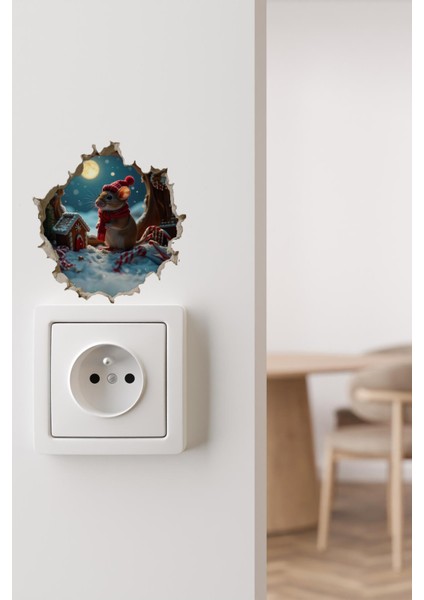 Yeni Yıl Temalı Mini Sticker Priz Sticker Yılbaşı Yeni Yıl Mini Boy Sticker fiyatları