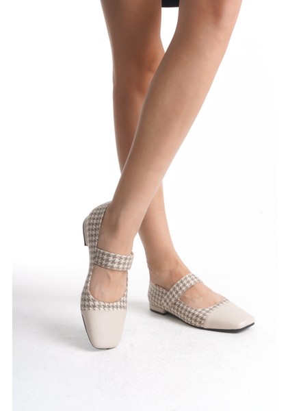 Grace Bej Kazayağı Kadın Babet modelleri