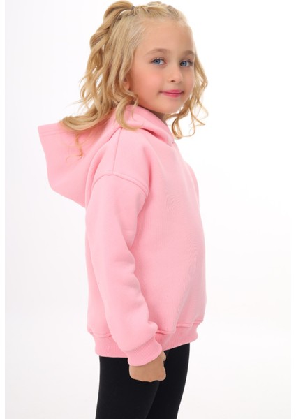 Kız Çocuk Baskılı Sweatshirt
