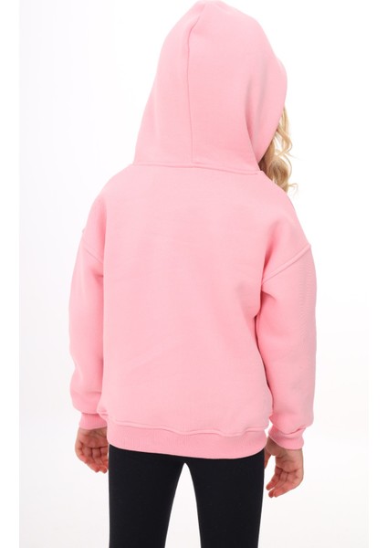 Kız Çocuk Baskılı Sweatshirt