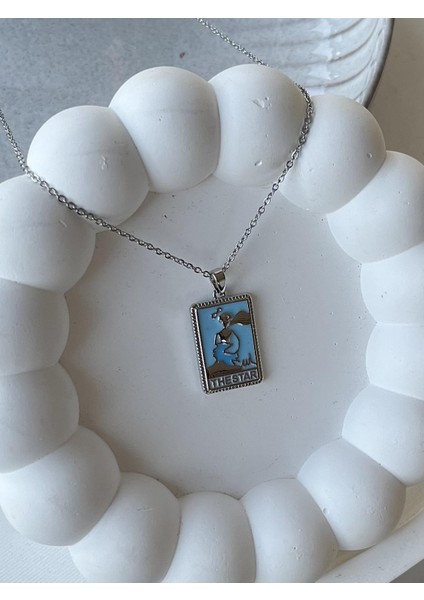 Tarot The Star Angel Silver Kolye fiyatları