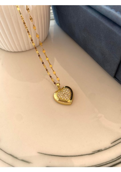 Heart In Heart Kolye