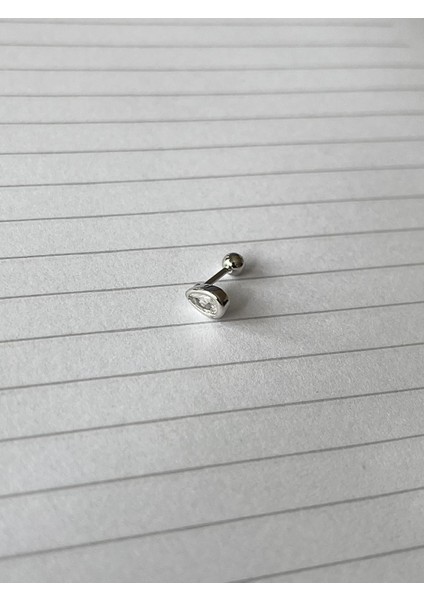 Su Damlası Piercing (Arkası Toplu)