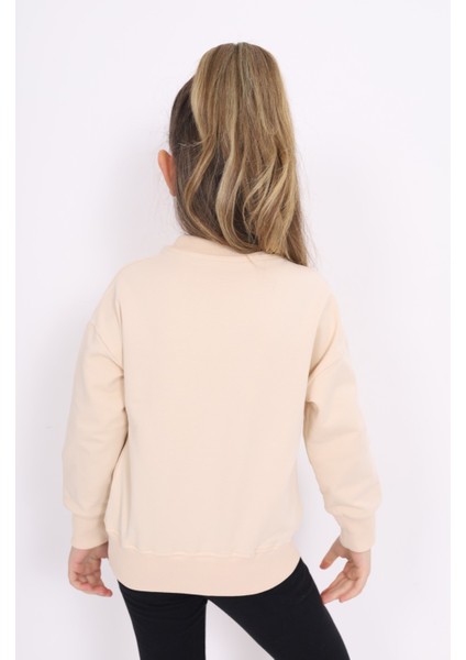 Kız Çocuk Nakışlı Sweatshirt fiyatları