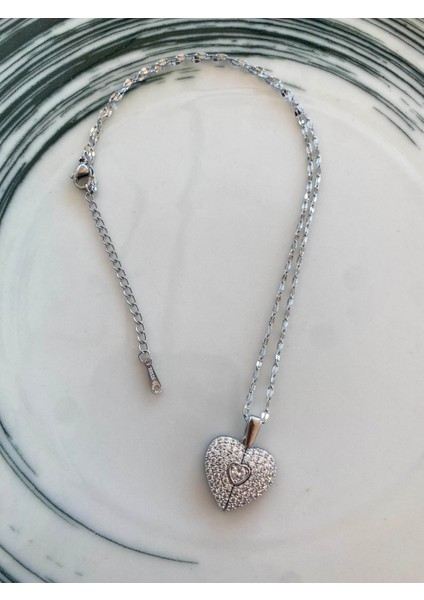 Secret Heart Kolye Silver