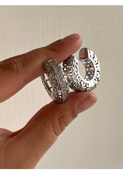 Versc. Halka Küpe Silver