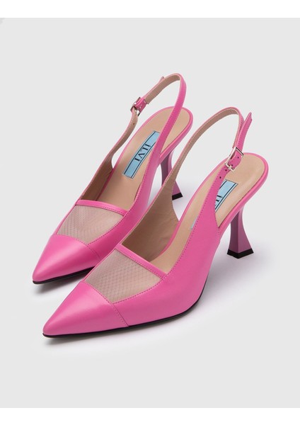 Pedro Deri Kadın Pembe Topuklu Sandalet fiyatları