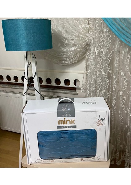 Sense 521 Mavi Battaniye Tek Kişilik