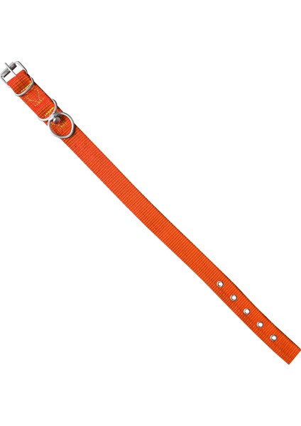 Savex Dokuma Köpek Boyun Tasması Turuncu 4*70 cm