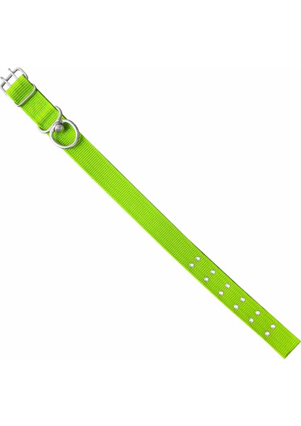 Savex Dokuma Köpek Boyun Tasması Yeşil 5*80 cm