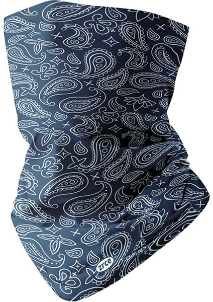 Açık Hava Bisiklet Paisley Desenli Buz Ipek Anti-Uv Boyun Balaklava (Yurt Dışından)
