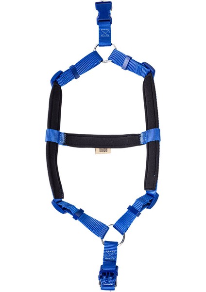 Doggie Konfor Dokuma Ronin Göğüs Tasması Royal Mavi 2.5*65-75 cm (Dsgt Xl)