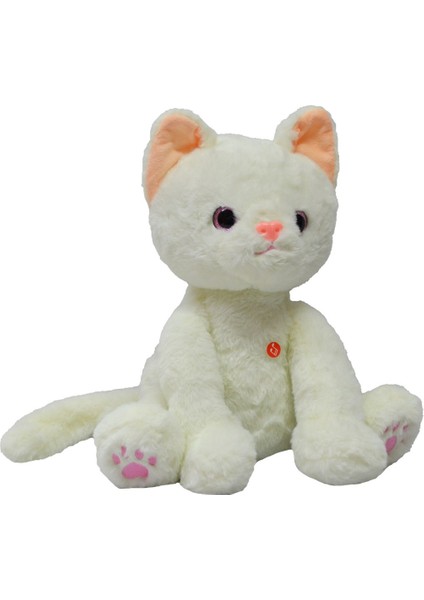 Sesli Peluş Kedi 25 cm 62302