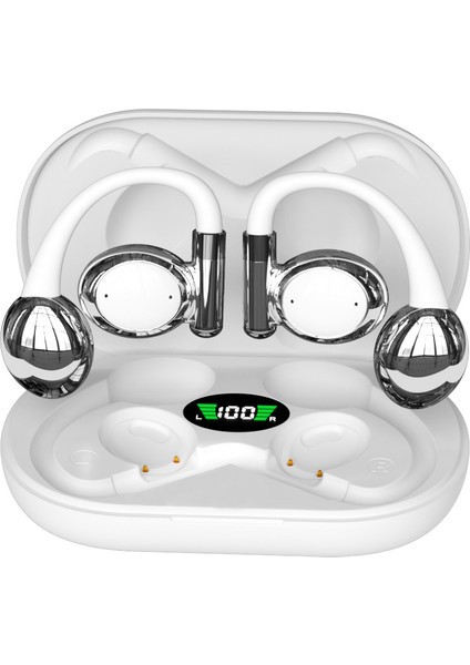 Kulak Kancalı Kablosuz Bluetooth Kulaklık Ows Kulak Içi Olmayan Koşu Spor Kulak Kancalı Gerçek Hava Iletimi (Yurt Dışından)