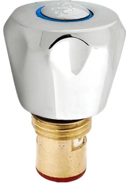 Musluk Başlığı Kafası Aç Kapa Pratik 1 Adet Batarya Yedek Başlık Salmastra