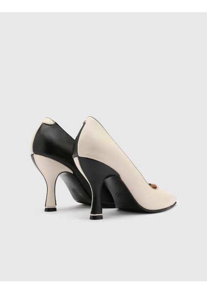 Fleur Hakiki Deri Kadın Siyah Topuklu Ayakkabı indirimleri