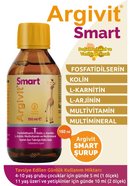 Smart Şurup 150 ml