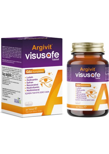 Visusafe 30 Tablet 2'li Paket