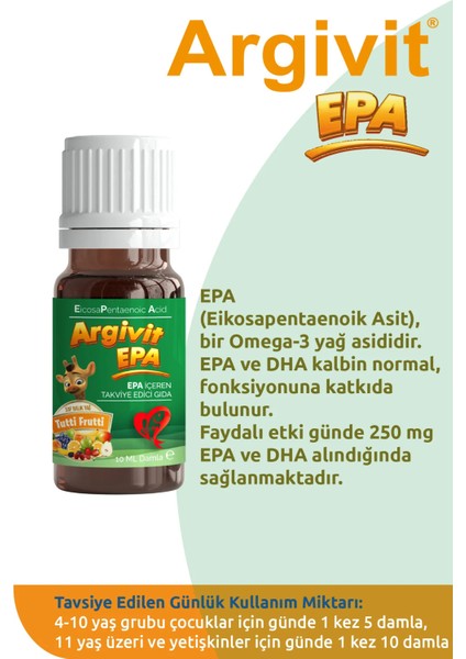 Epa Balık Yağı 2'li Paket 10 ml