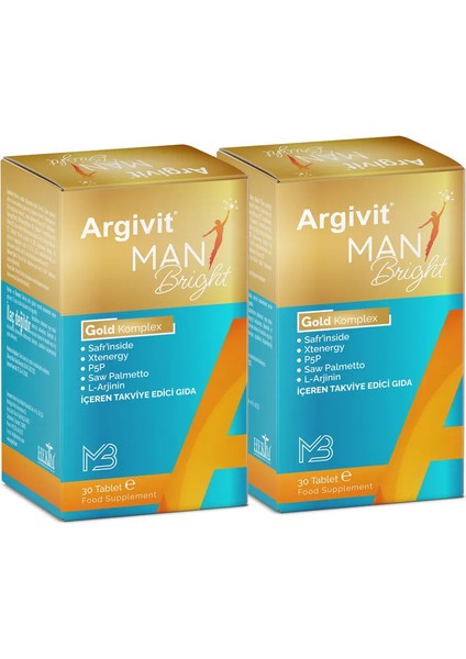 Man Brıght Tablet 30 Tablet 2'li Paket