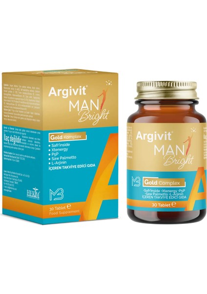 Man Brıght Tablet 30 Tablet 3'lü Paket