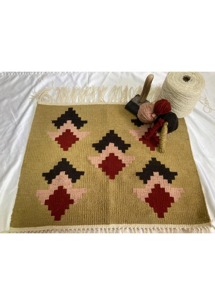 Kilim Saf Yün Kök Boya El Dokuma