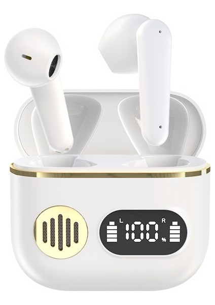 Yeni Özel Model Tws Yarı Kulak Içi Kablosuz Spor Bluetooth Kulaklık YYK750 Ultra Uzun Pil Ömrü Dijital Ekran (Yurt Dışından)