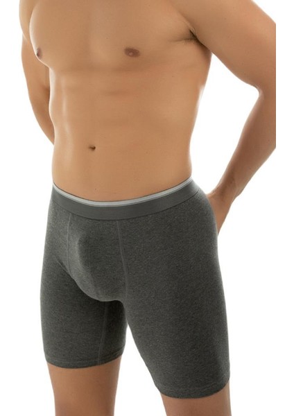 6 Adet Likralı Erkek Uzun Boxer 1004