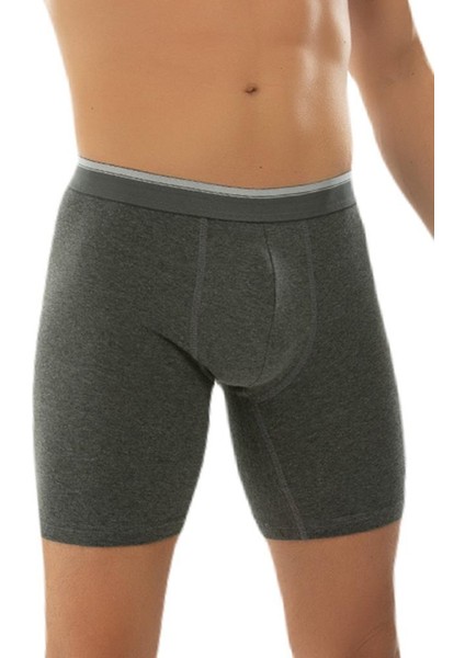 6 Adet Likralı Erkek Uzun Boxer 1004