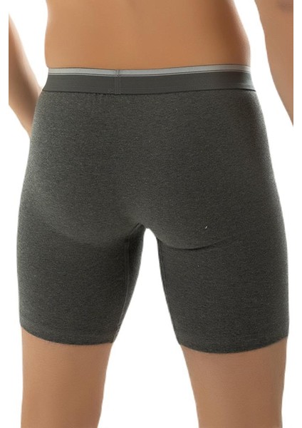 6 Adet Likralı Erkek Uzun Boxer 1004