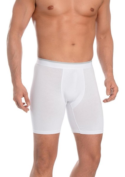6 Adet Likralı Erkek Uzun Boxer 1004