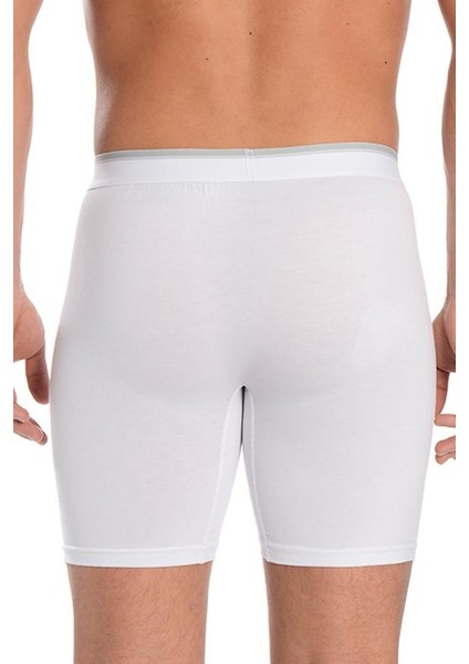 6 Adet Likralı Erkek Uzun Boxer 1004