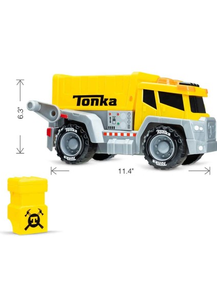 Sesli ve Işıklı Damperli Kamyon