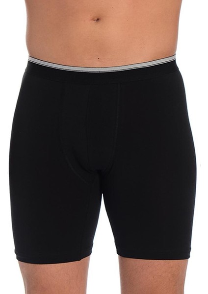 6 Adet Likralı Erkek Uzun Boxer 1004
