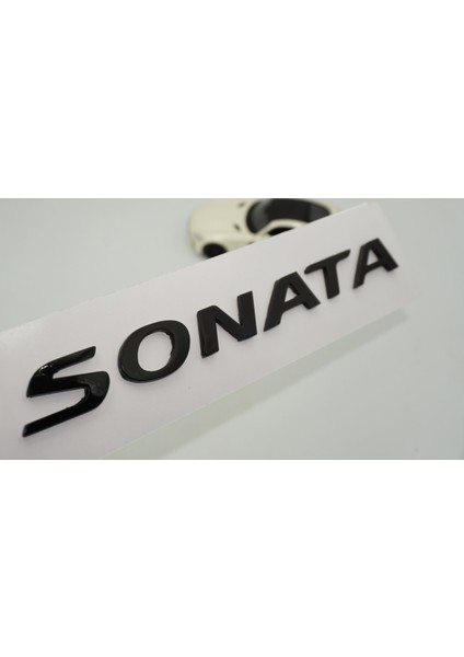 Sonata Siyah Abs Bagaj Logo Amblem Hyundai Ile Uyumlu