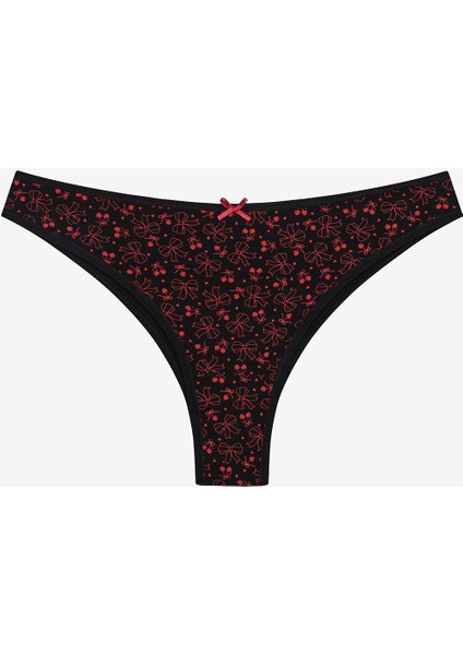 You Are Cherry On Top 3lü Çok Renkli Brazilian Külot