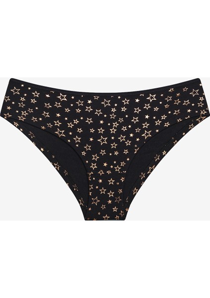 Shinny Stars 3lü Çok Renkli Hister Külot