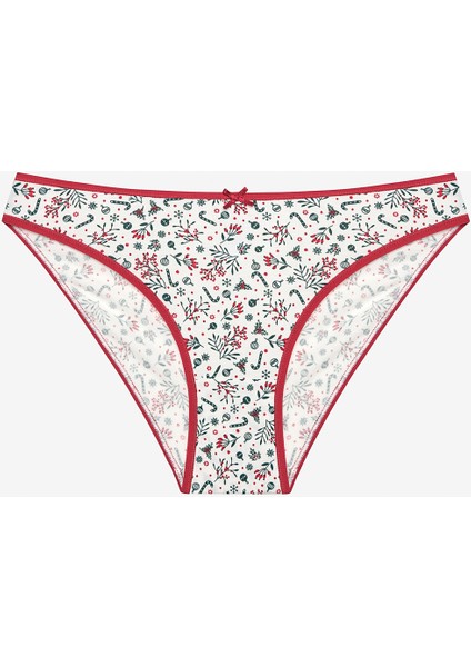 Hello New Year 3lü Çok Renkli Slip Külot