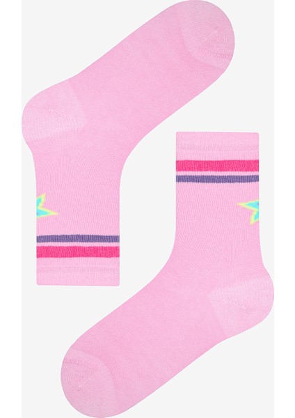 Kız Çocuk Best Star 4lü Çok Renkli Soket Çorap fiyatları