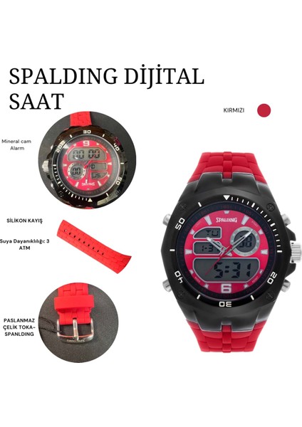 Spaldıng SP-106 Dijital Spor Saat