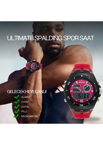Spaldıng SP-106 Dijital Spor Saat