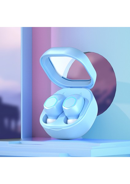 Bluetooth Kulaklık M21 Mini Kablosuz Kulaklık Tws Kulak Içi Gürültü Azaltma Ultra Uzun Pil Ömrü Spor Kulaklığı (Yurt Dışından)